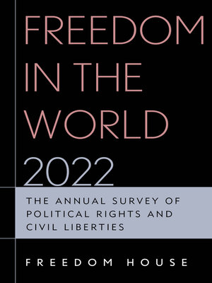 cover image of Freedom in the World 2022